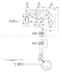 Page C Diagram and Parts List for 9719-3  Briggs and Stratton Generator